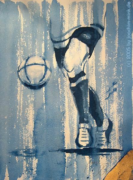 &QUOT;Konter&QUOT;, Aquarell auf B�tten,
Copyright 2005 by Joachim Mink, Weinheim